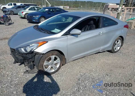 2013 Hyundai Elantra Gs z USA, uszkodzony, nr VIN KMHDH6AE5DU022531